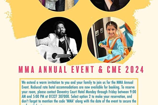 Alumni Meet of Malayali Medical Association, UK Set for July 12-14, 2024