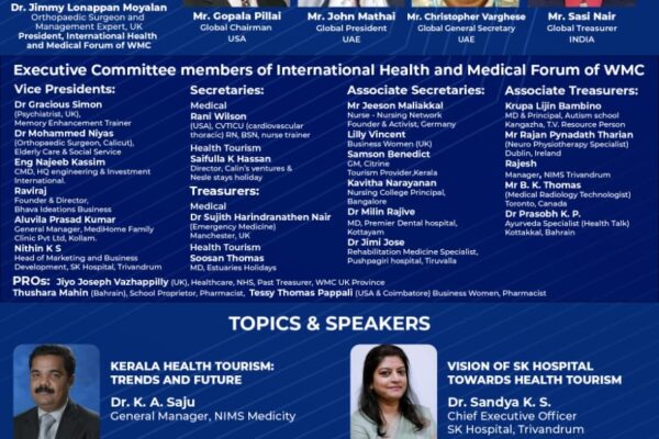 World Malayalee Council Hosts Health Tourism Seminar